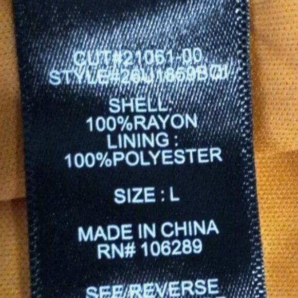 Trixxi Orange Striped Midi Dress - Picture 11 of 14